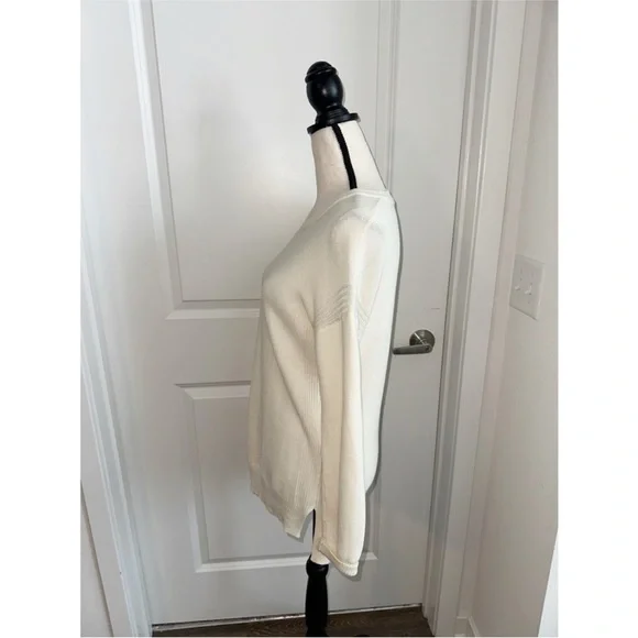 J. Crew Cream Crew Neck Sweater - Picture 4 of 6